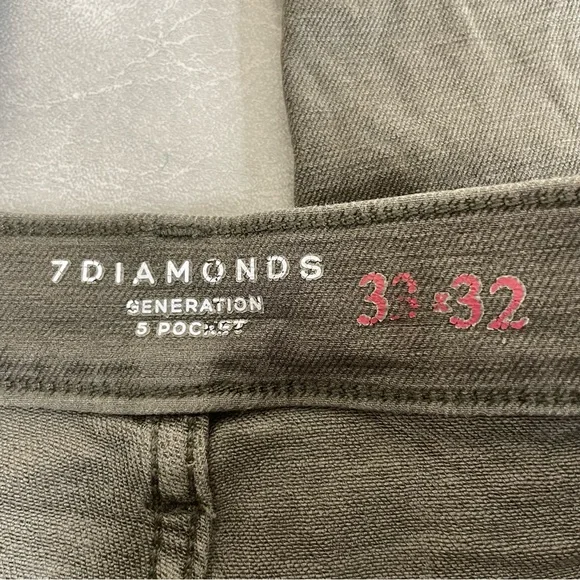 7 Diamonds Charcoal Slim Jeans 33 x 32 - Picture 4 of 6